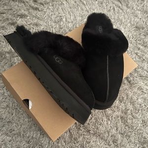 Womens Disquette Platform Clog